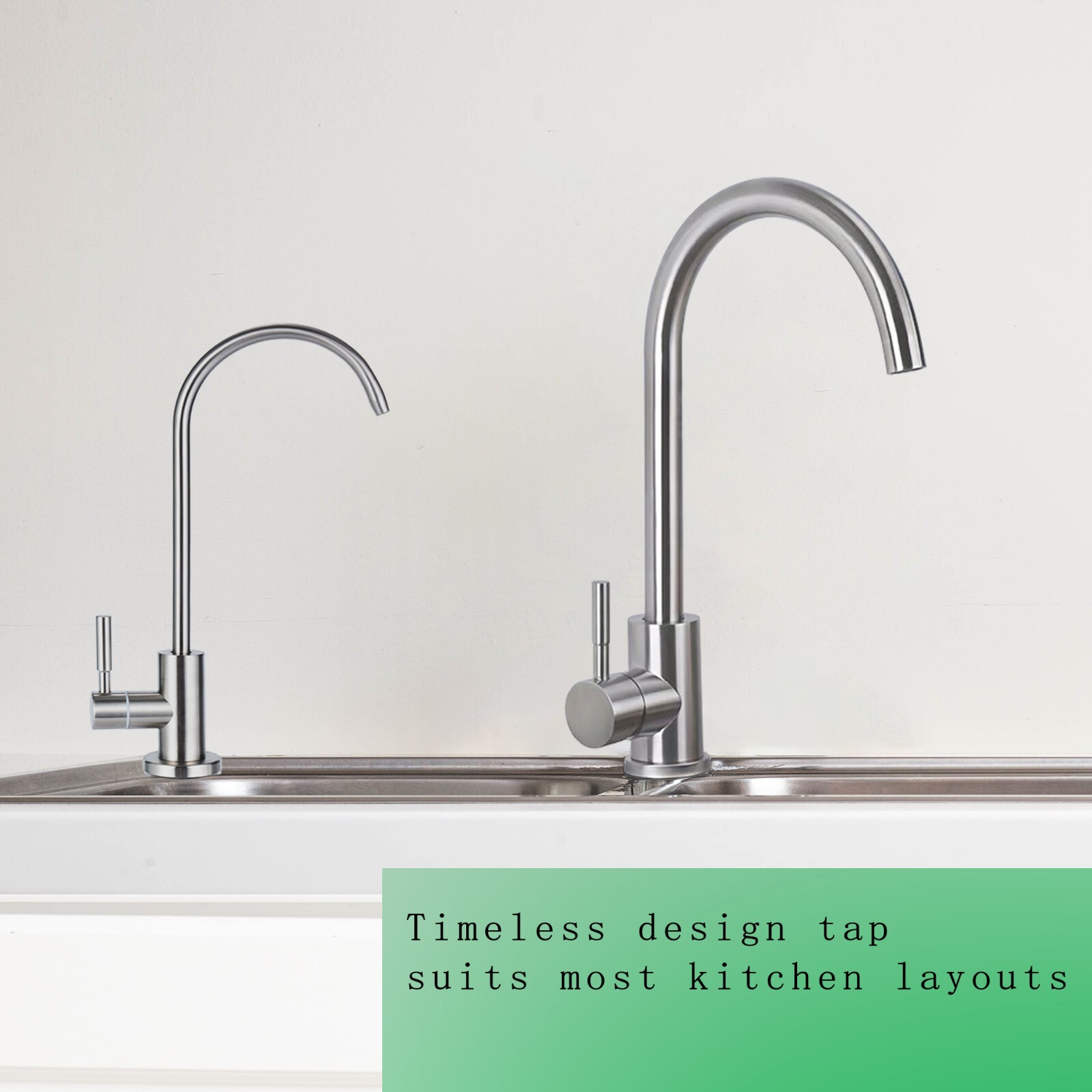 Stainless Steel Drinking Water Faucet, RO Faucet for Water Filtration System gallery