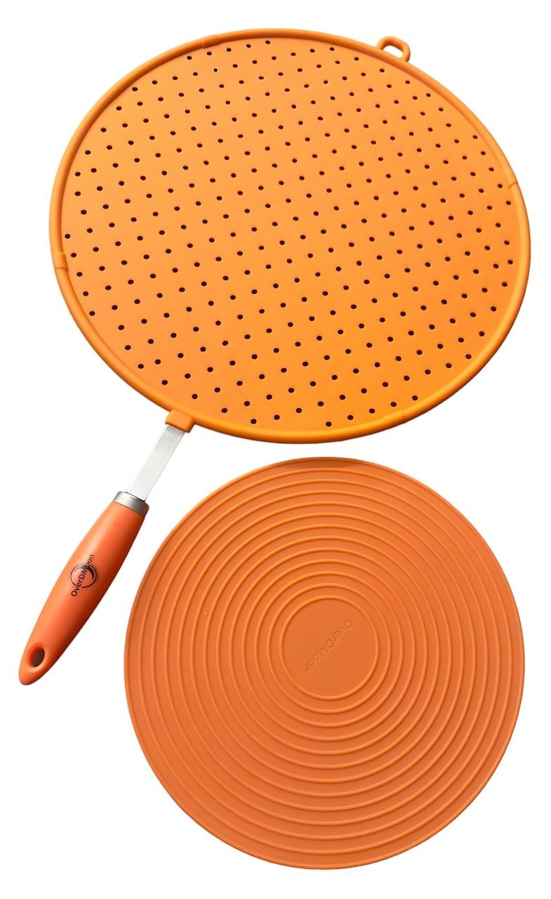 OverDMoon Silicone Splatter Guard & Mat Set gallery