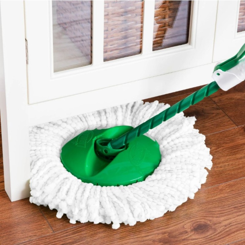 Libman Tornado Spin Mop All-in-One Floor Cleaning Kit with Advanced Microfiber H gallery