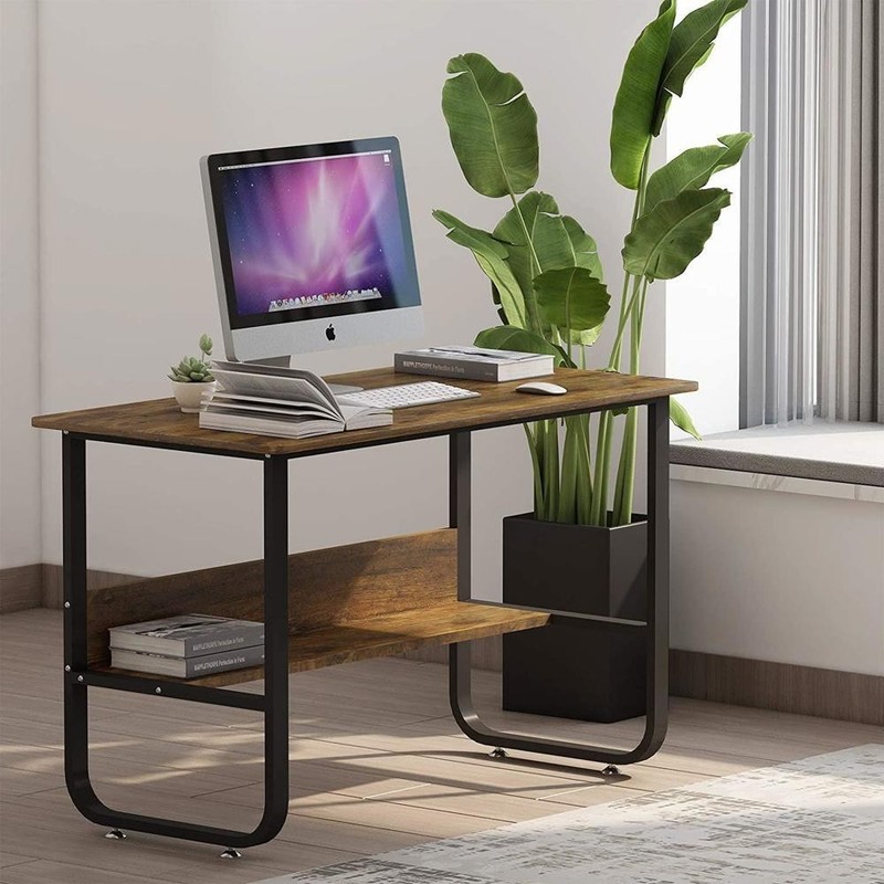 Computer Desk Modern Writing Table Home Office Study Workstation Desk gallery
