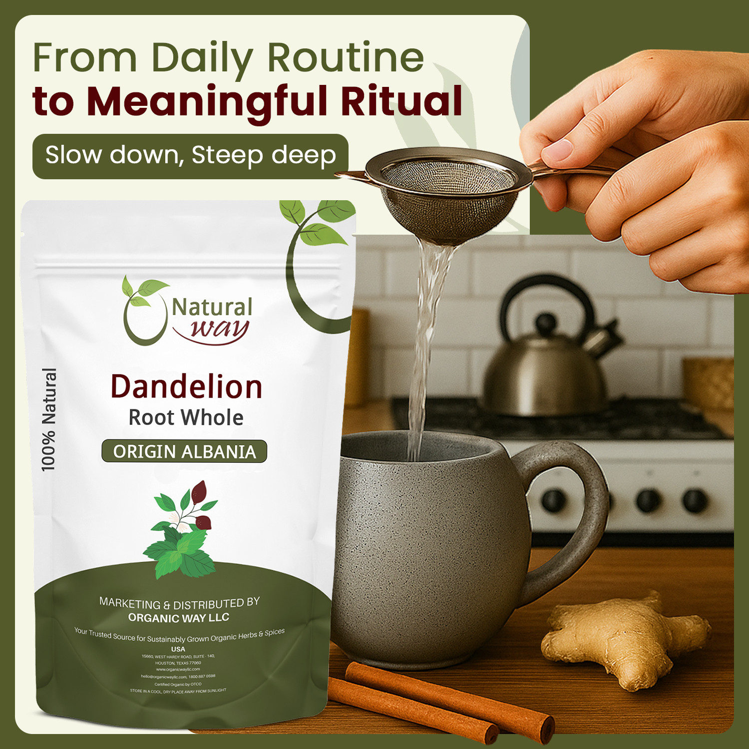 Natural Way Dandelion root whole gallery
