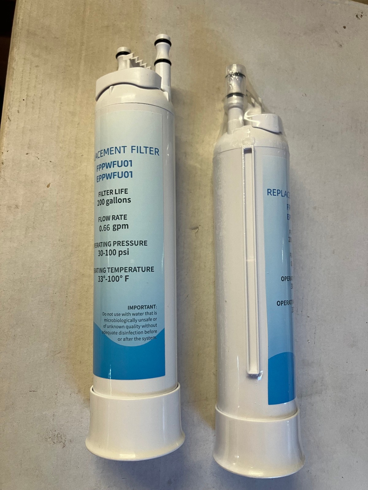 For Frigidaire FPPWFU01 PWF-1 Refrige Water &Ice Filter 2PACK gallery