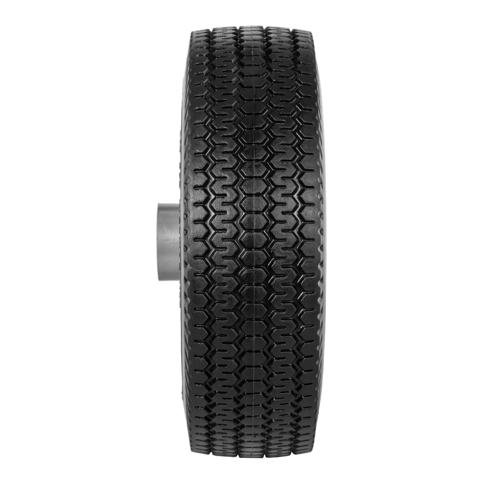 2pcs 8-Inch Solid Flat Free Tires and Wheels 2.50-4 for Hand Truck Garden Cart gallery