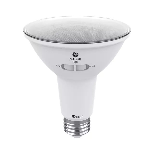 GE Refresh 75w Repl LED Bulbs PAR30 Long Neck Med Base Indoor Spot Flood 2-Pack gallery