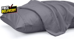 Pillow Cases Queen Size 2 Pack Soft Brushed Microfiber Envelope Closure…..