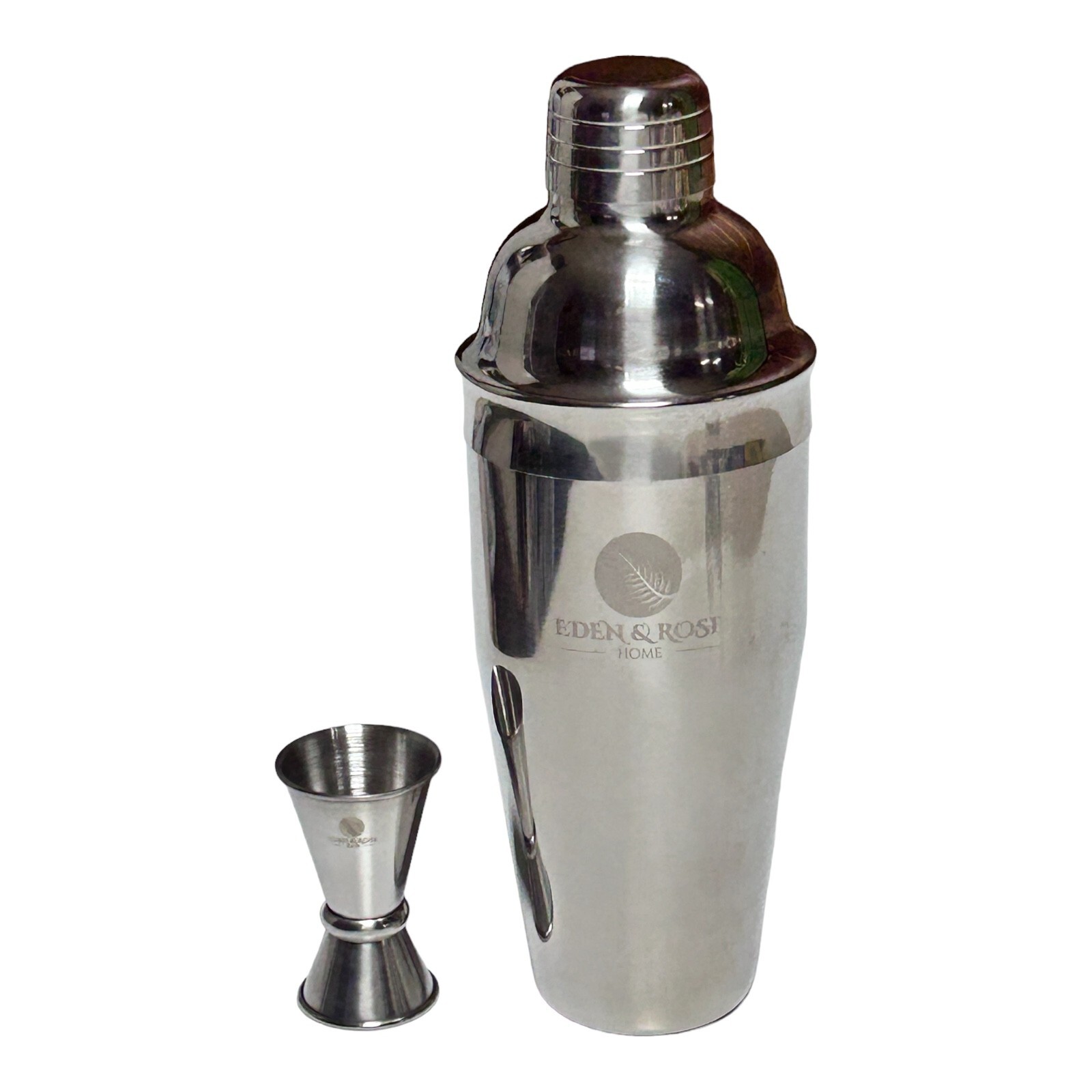 Martini Cocktail Shaker 24 oz. Drink Shaker Mixer with Measuring 1 oz Jigger gallery