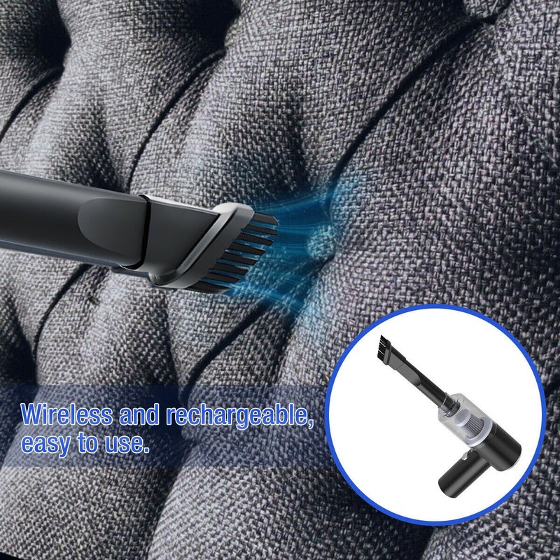 Mini Computer Vacuum USB Keyboard Cleaner PC Laptop Brush Dust Cleaning Kit NEW gallery