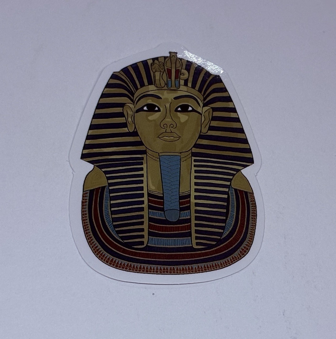 King Tut Mask Sticker Egypt Pharoah Art Decal Vinyl Country Souvenir Tc9 gallery
