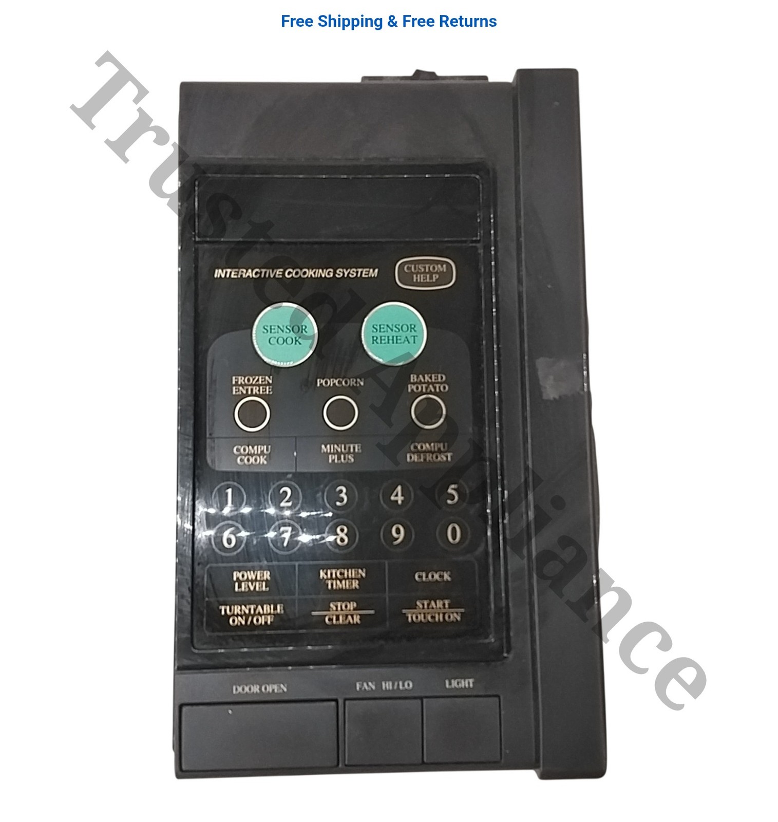 Microwave Control Panel Console FPNLCB168MRK0 BLACK gallery