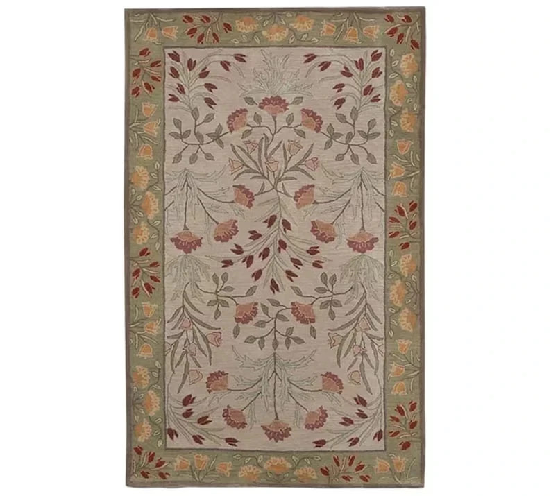 Multi Adeline Hand tufted floral wool area rug for home New home gift Home 8x10| gallery