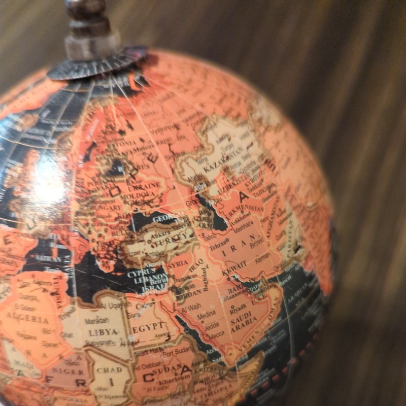 Small World Globe 5" globe 10" with stand gallery