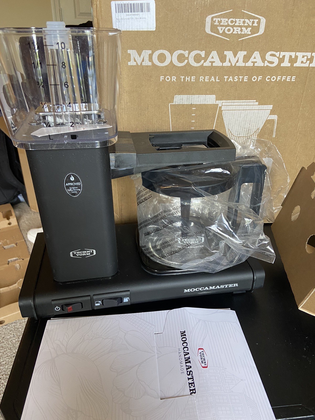 Technivorm MOCCAMASTER KBGV Coffee Maker Machine Matte Black 53948 gallery