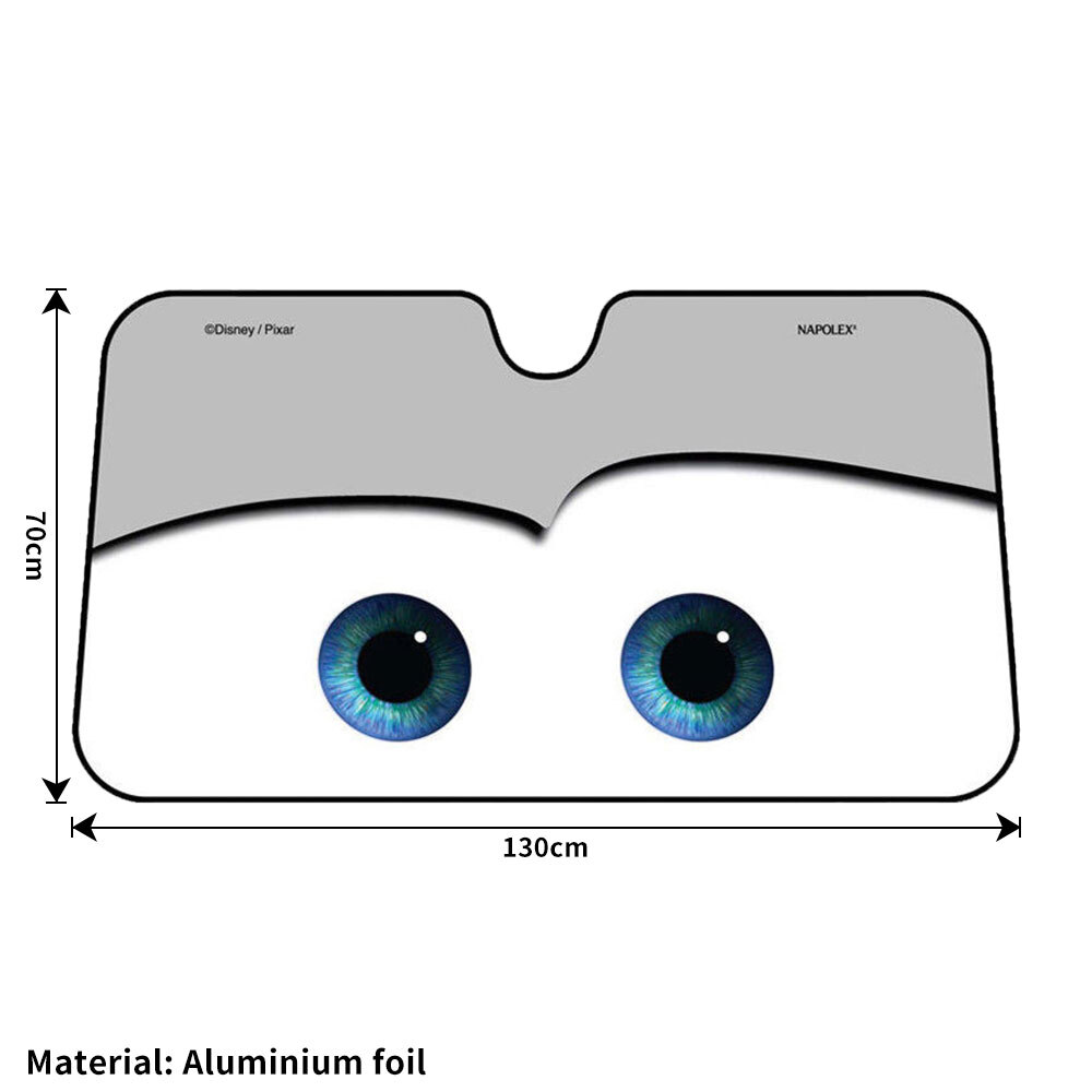 Car Windshield Sun Shade Cartoon Eye Visor SUV Auto Front Window Shield Cover ET gallery