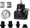 Adjustable Fuel Pressure Regulator Kit 3-70PSI with AN8 Feed Port and AN6 Return gallery