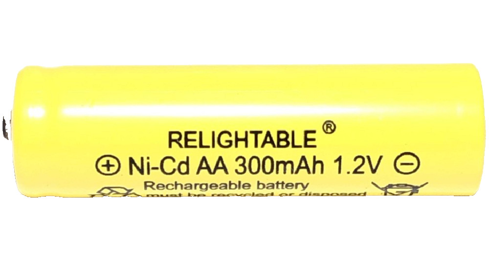 8-PCS 300mAh AA NiCd 1.2v Rechargeable Batteries Ni-Cd Garden Solar K8 gallery