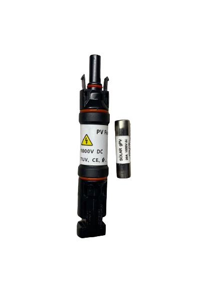 15A Solar Fuse Holder IP68 Waterproof Connector 1000V, for Solar System, Male Fe gallery