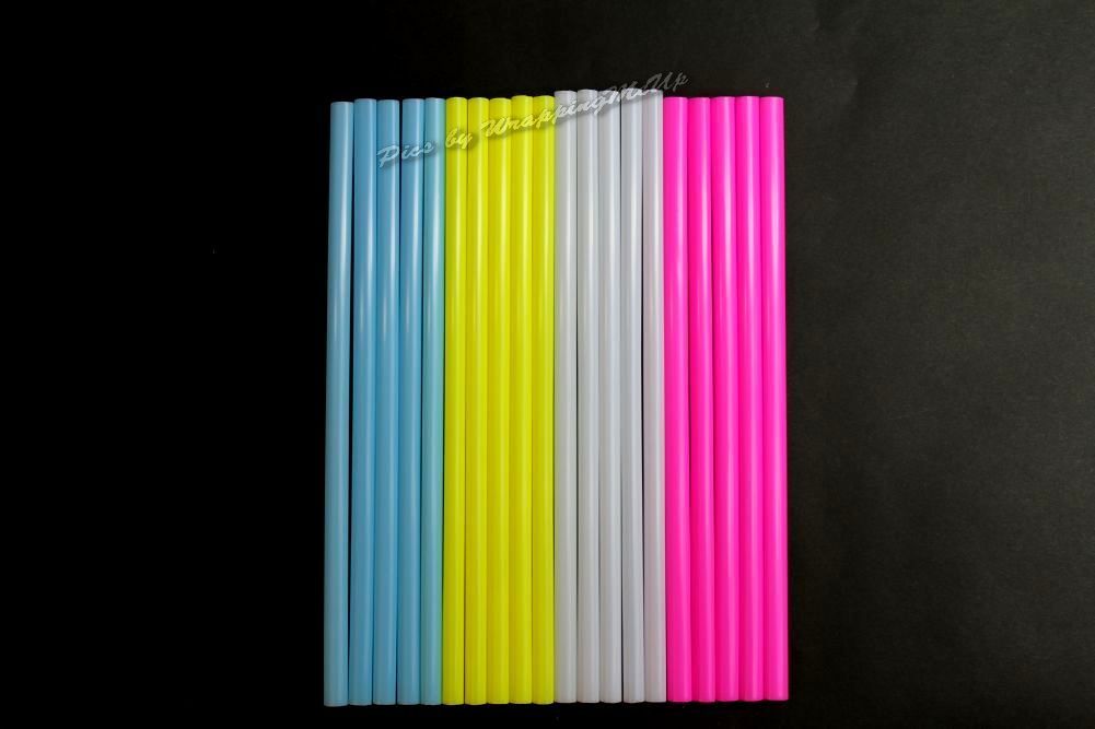 9" Plastic Party Straws -Color Shifting Drinking Straws,(15 Pack) Magic D Straws gallery
