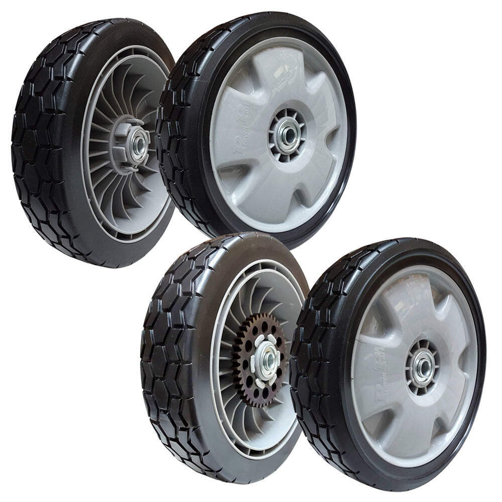 2-Front 2-Rear 9" Wheels For Honda HRX217 Fits 44710-VH7-010ZA 42710-VH7-010ZA gallery