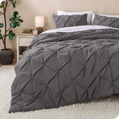 Bare Home Pintuck Comforter Set