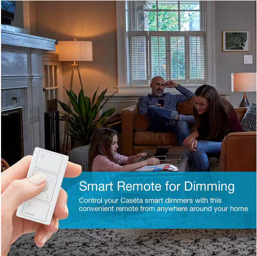 Lutron Pico Remote Control Light Switch for Caseta Wireless Dimmer Light Almond gallery