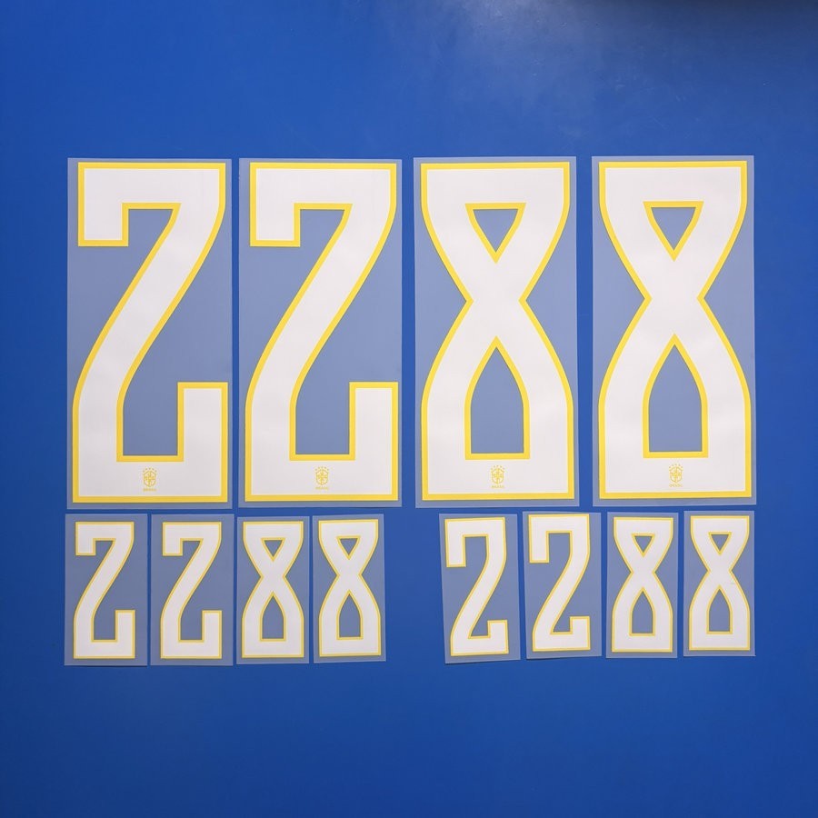 Any Name Number 2026 Brazil Personalise Customise Player Size Nameset ID Print gallery