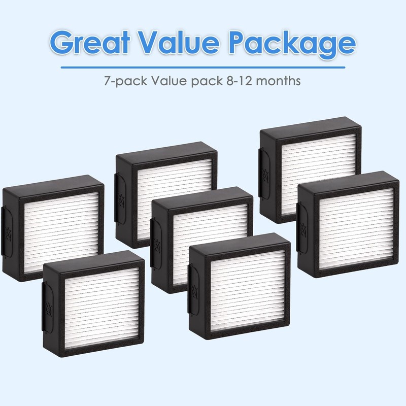 (7 Pack) Replacement HEPA Filter for iRobot Roomba Combo J7+/ Combo J9+/ Combo 1 gallery