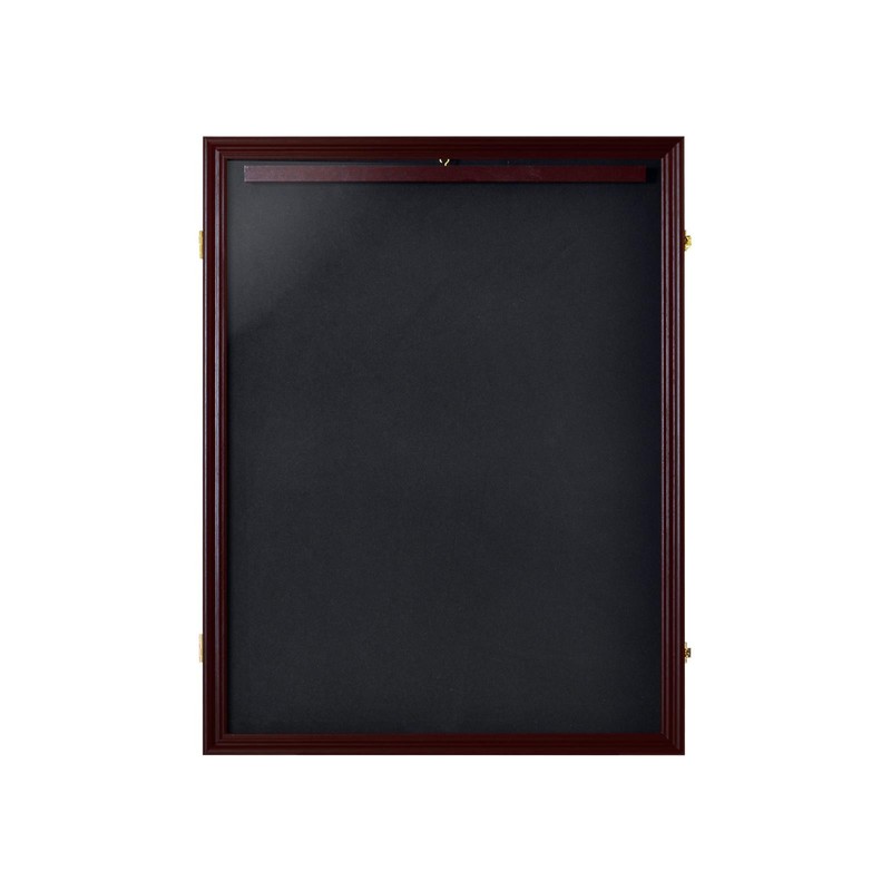Jersey Display Frame Case Lockable, Large Sport Jersey Shadow Box with 98% UV gallery