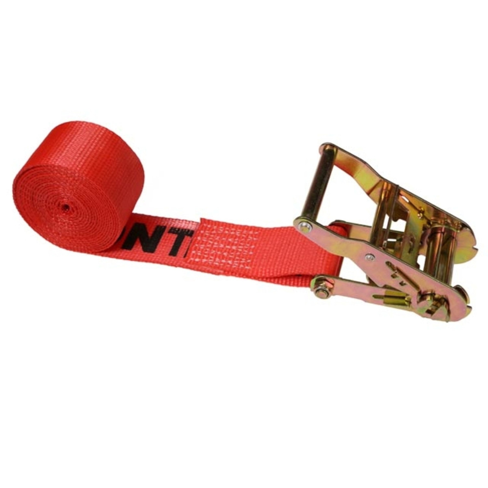USCC 2" X 15' Endless Ratchet Straps - Red gallery