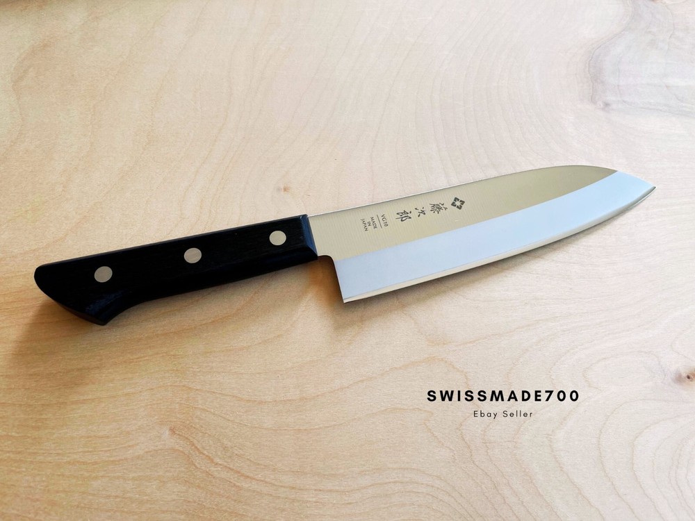Tojiro Basic VG10 Japanese Santoku Knife (F-316) MADE IN JAPAN - FREE US SHIP