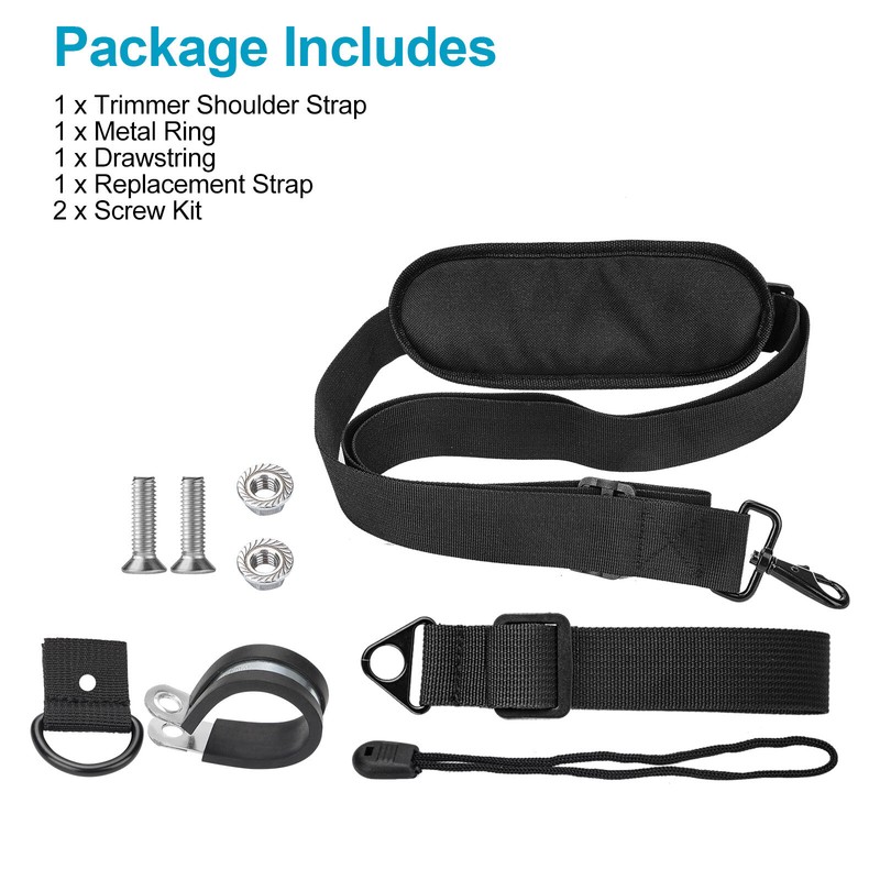 Universal Trimmer Shoulder Strap Adjustable Harness Lawn Weed Eater Grass Edger gallery