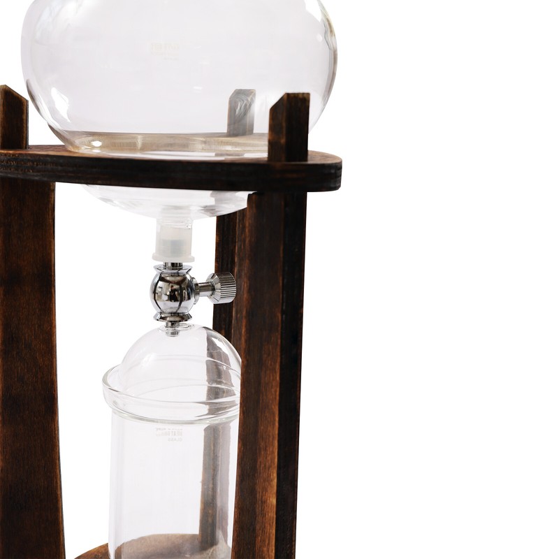 Cold Brew Iced Coffee Drip Tower Coffee Maker Wooden for 6-8 Cups Coffee 600ml gallery