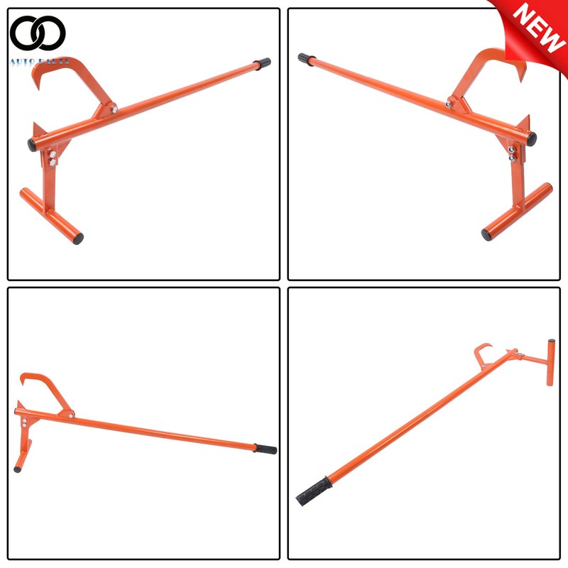 51in Log Roller Cant Hook Tool Timberjack Adjustable Log Lifter Heavy Duty Steel gallery
