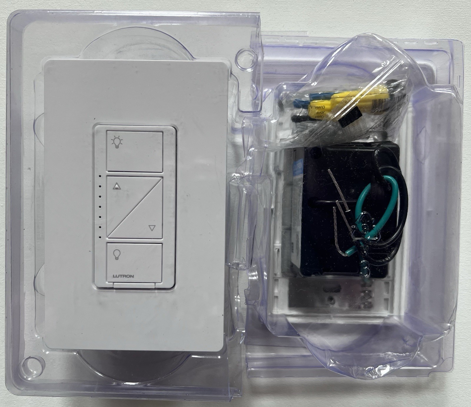 Lutron PD-6WCL-WH-R Lighting Dimmer White - New From Open Box Kit - Low Shipping gallery