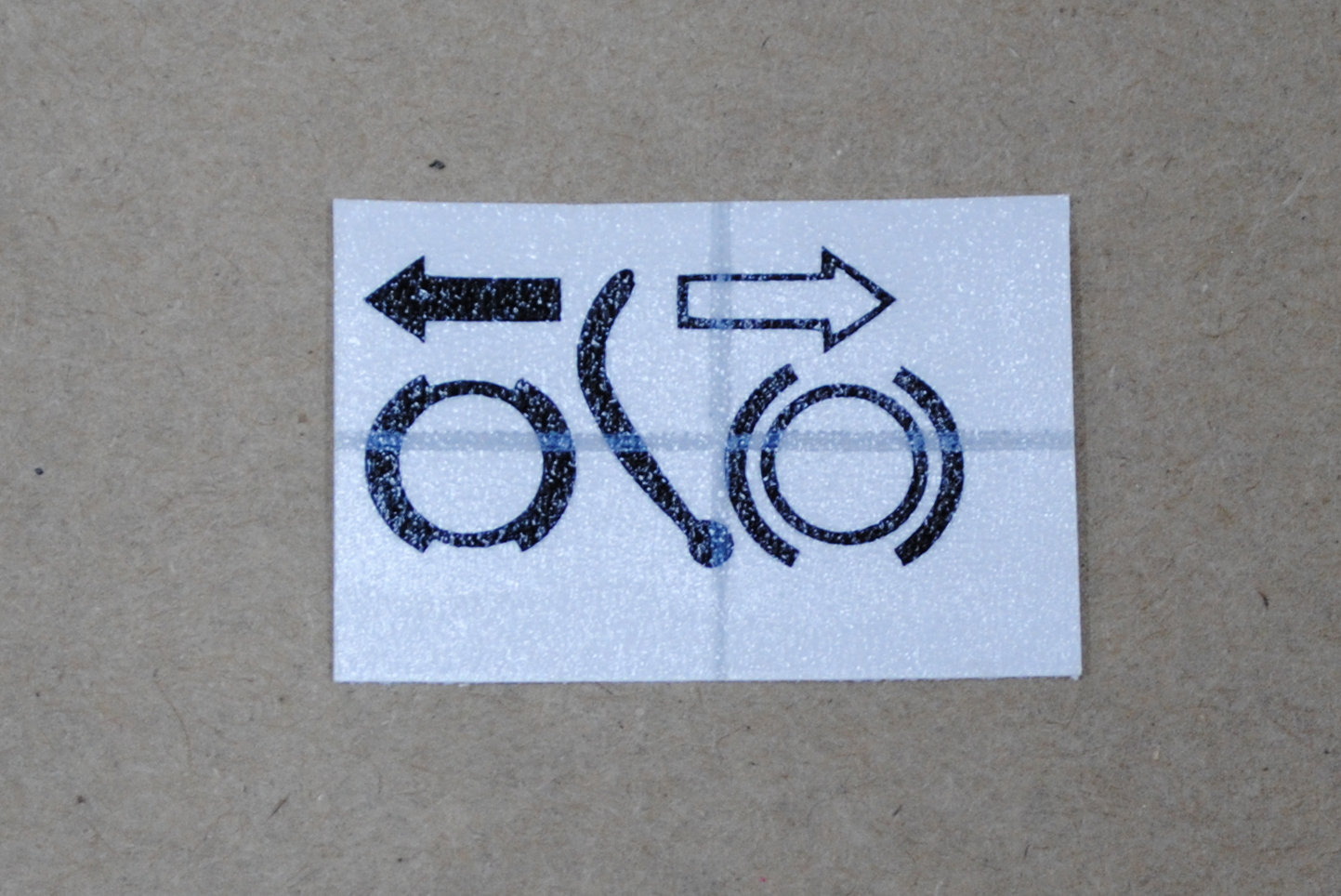 Chainsaw Chain Brake Decal / Sticker -Left Side of Saw- gallery