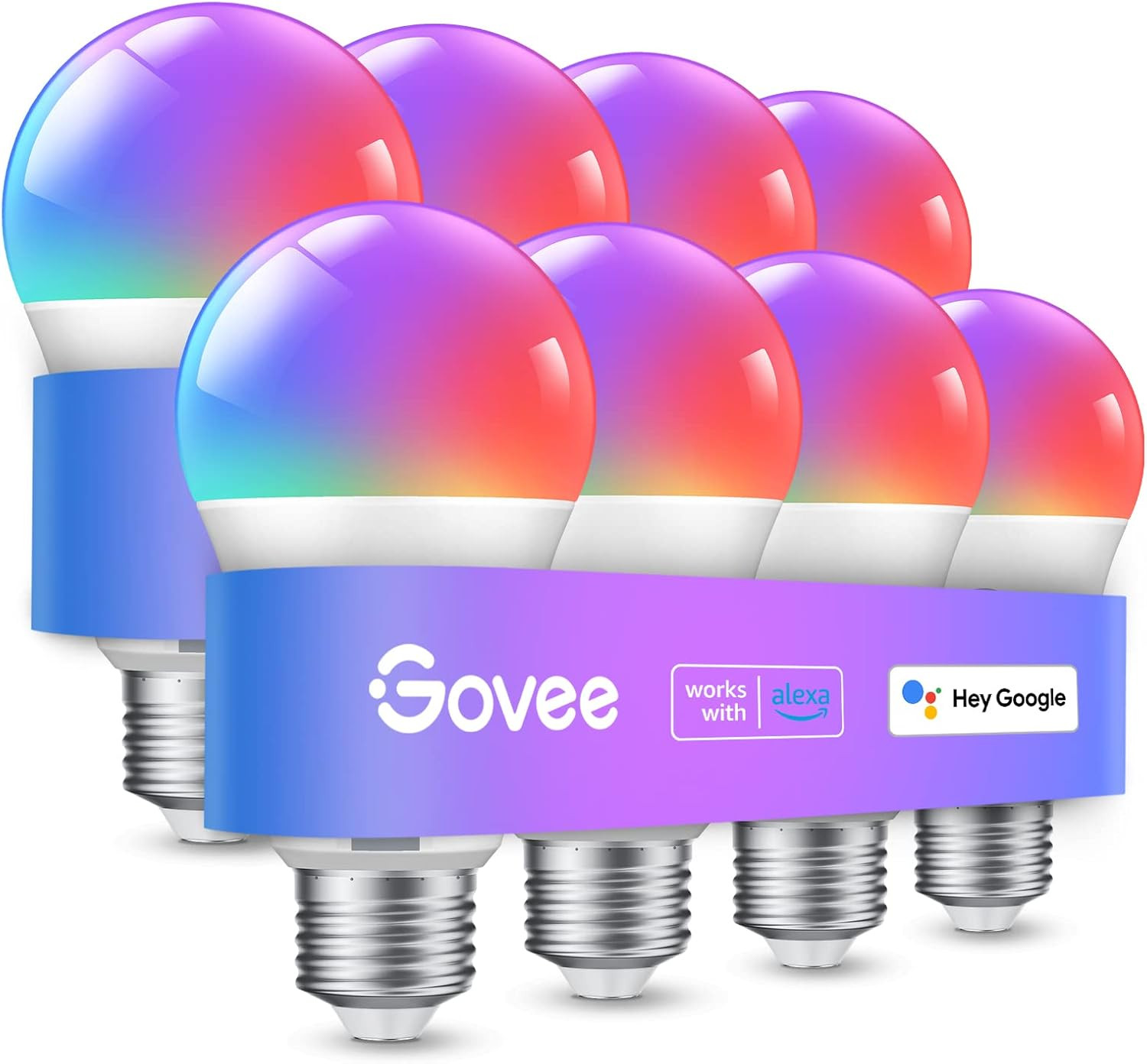Smart Light Bulbs, Wifi Bluetooth Color Changing Bulbs, Music Sync, 54 Dynamic S gallery
