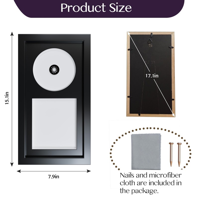 Video Game Display Frame for PS5/PS4/PS3/XBOX Game Case and Disc, Room Decor gallery