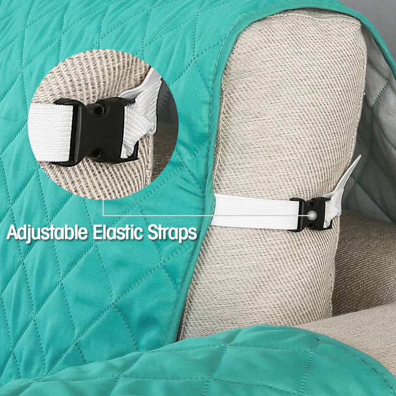 Quilted Sofa Couch Cover Waterproof Pet Kid Pad Mat Protector Slipcover Non-slip gallery