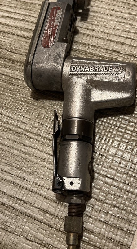 DYNABRADE 40320 - Dynafile Belts Sander 20,000 RPM Parts / Repair (3E) gallery