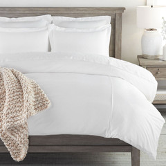 Pottery Barn Essential 300-Thread-Count Sateen Duvet Cover King/Cal. King