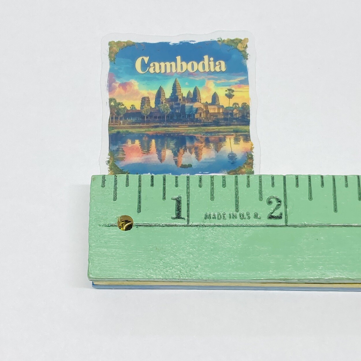 Angkor Wat Cambodia Transparent Sticker Travel City Art Decal Vinyl Souvenir Tc6 gallery