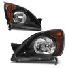 Headlight Assembly Compatible with 02 03 OE - Black/Amber/Clear Fit 02-04 CR-V gallery