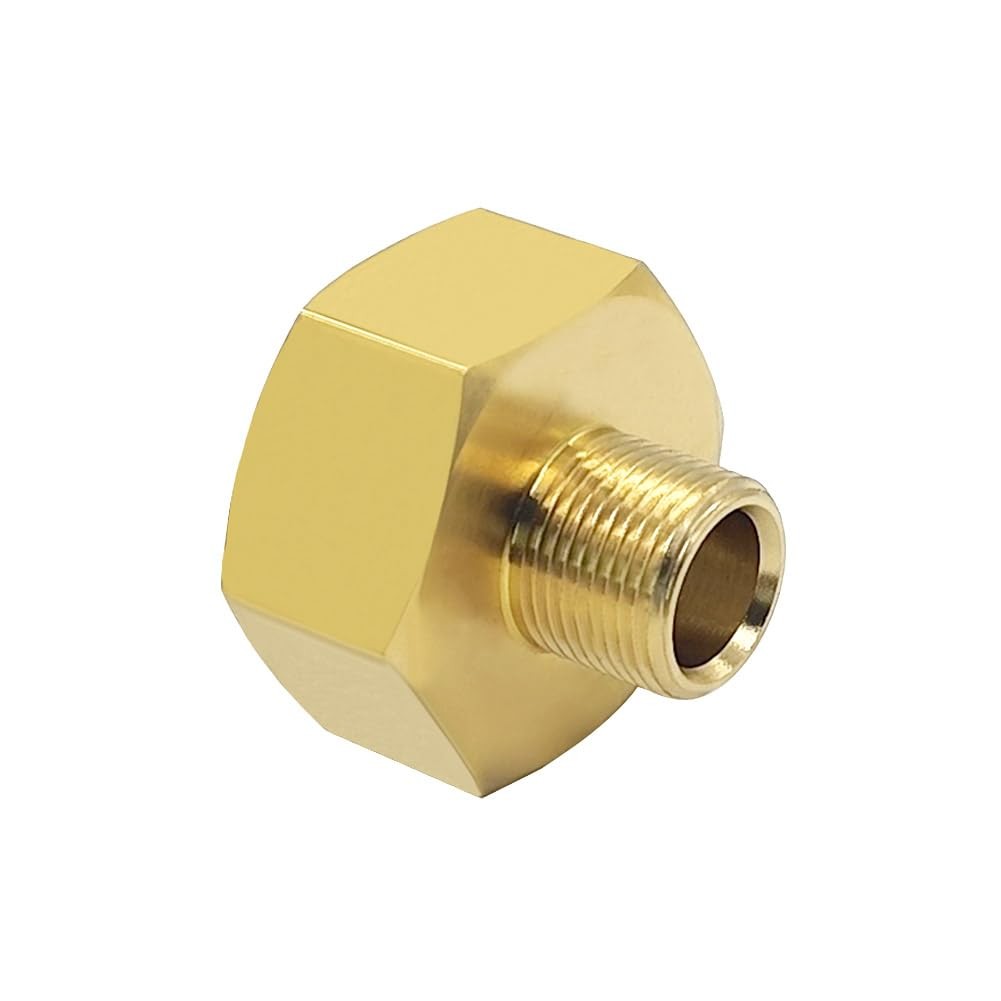 Hooshing 2PCS 3/4 GHT Female to 3/8 Compression Male Thread Reducer Faucet Ad... gallery