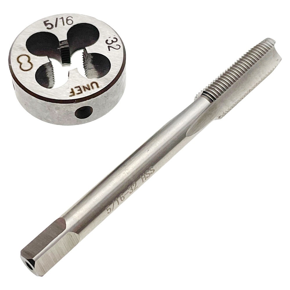 5/16X32 Tap & Die Set RH Right Hand HSS 5/16-32 Die 5/16 x 32 Thread Tap gallery