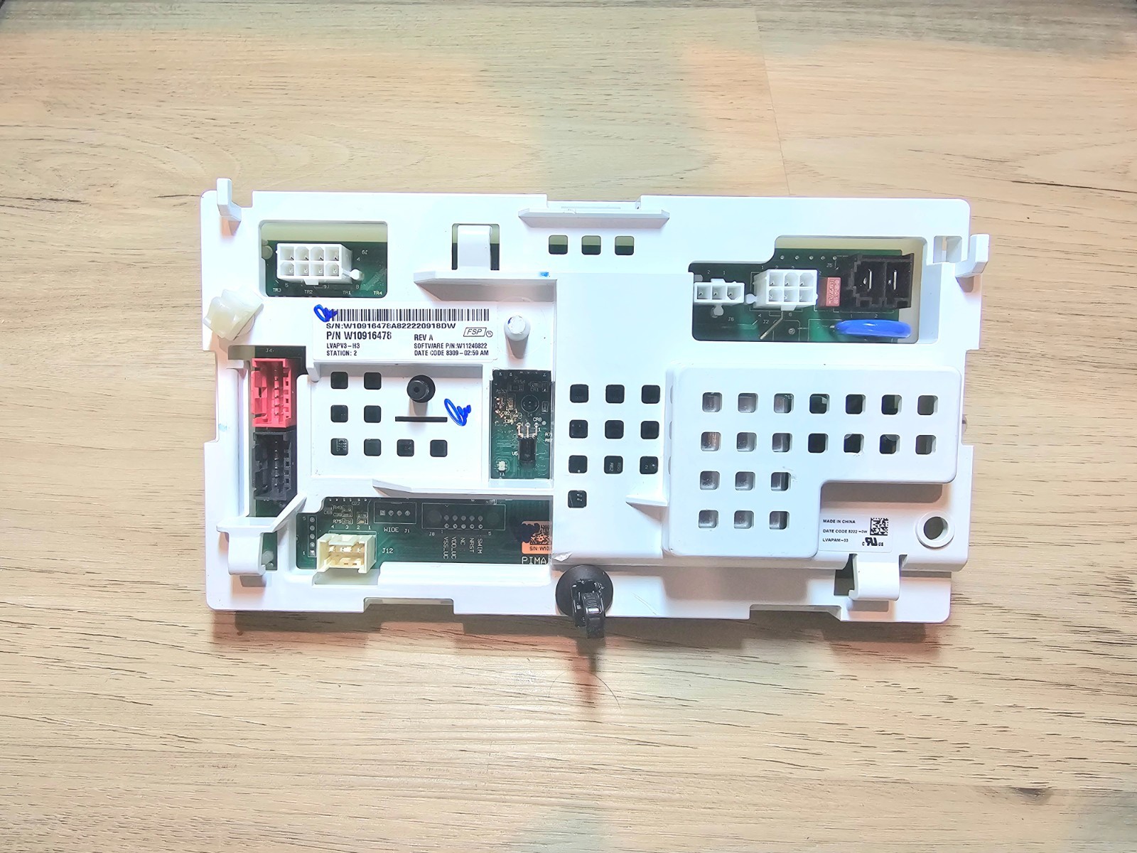 WHIRLPOOL WASHER ELECTRONIC CONTROL BOARD Part No-W10916478 gallery