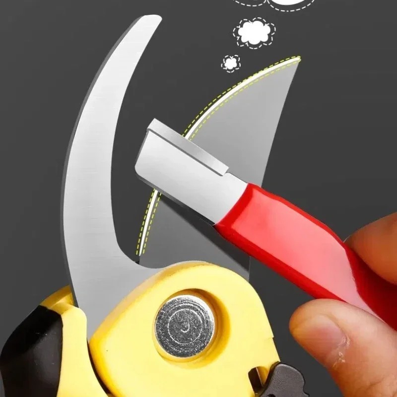 2Pcs Knife & Scissors Sharpener, Professional Kitchen & Garden Tool Sharpen gallery