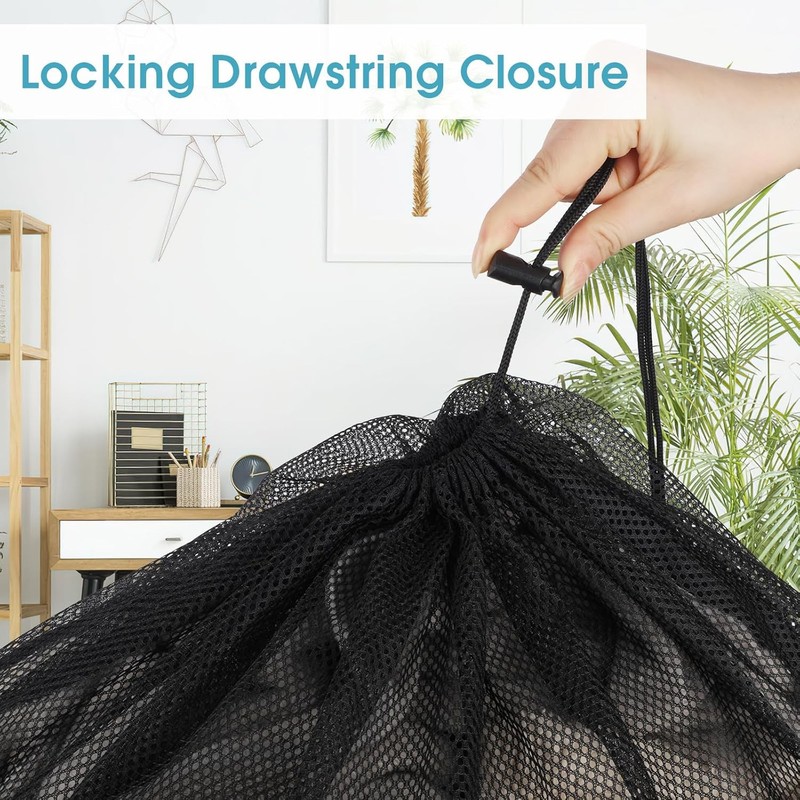 Mesh Laundry Bag with Drawstring Closure for Blouses, Socks, Stockings&Underwear gallery