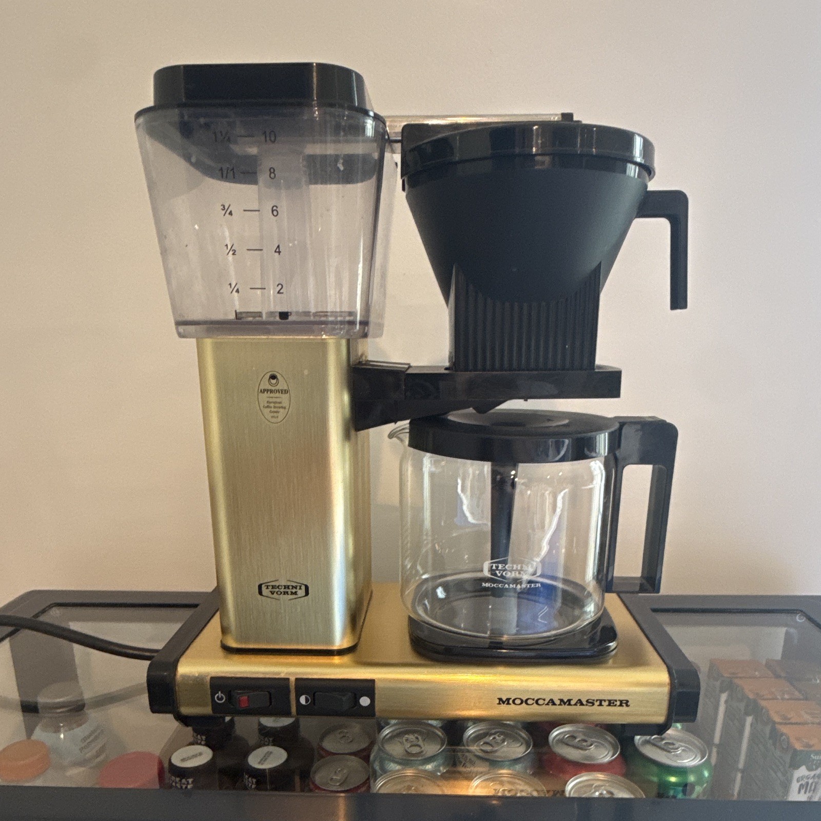 Technivorm Moccamaster Filter Coffee Machine 40 oz Auto Shut-Off Glass Carafe gallery