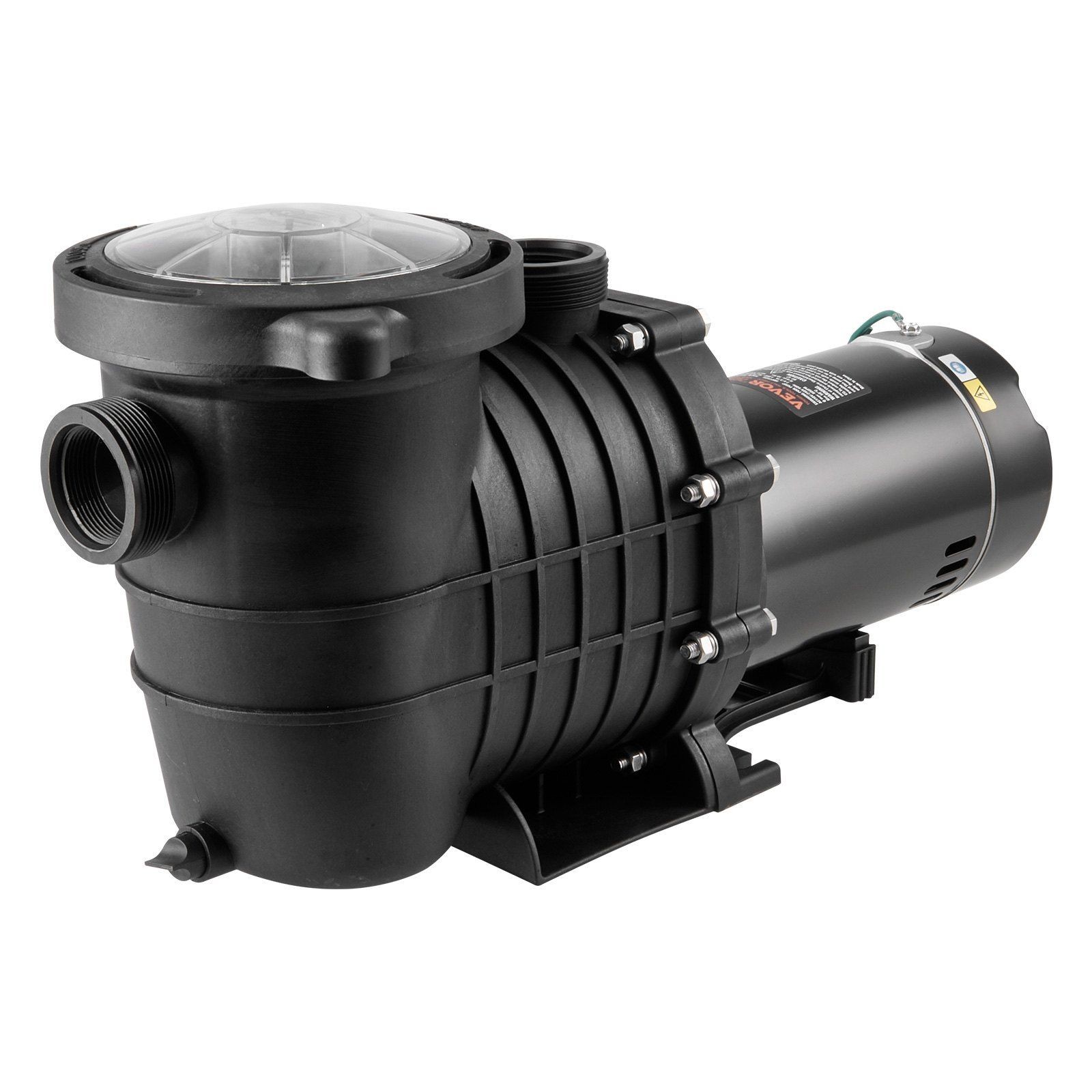 2HP Thermally Protected Pool Pump 110GPM Flow 59ft Head with UL Certification gallery