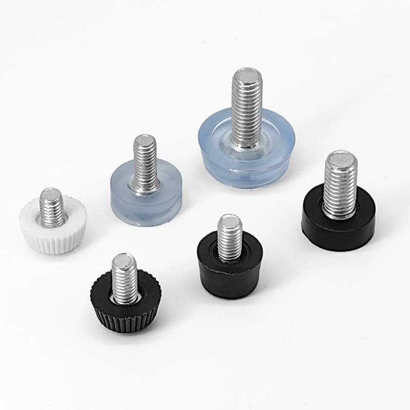 Adjustable Table Feet Plastic M6 M8 M10 Thread Leveling Foot Height Adjusting gallery