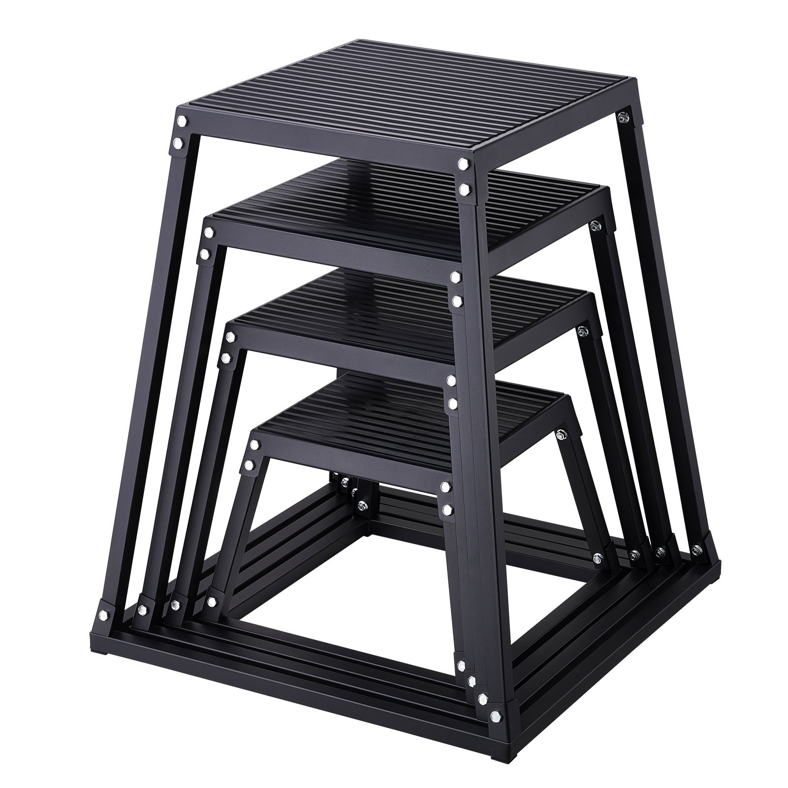 Plyometric Jump Boxes, 12/18/24/30 Inch Plyo Box, Platform and Jumping Agility B gallery